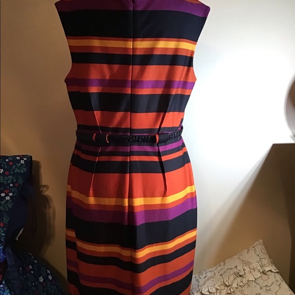 Women’s size 16 Emma Michele sleeveless dress with belt - Picture 4 of 12